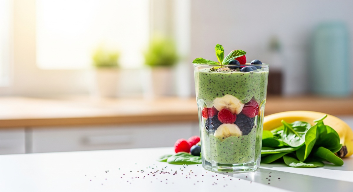 اسموتی مقوی برای صبحانه